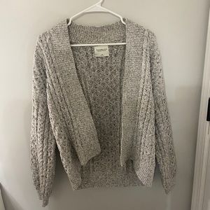 Abercrombie Chenille Cable Cardigan
